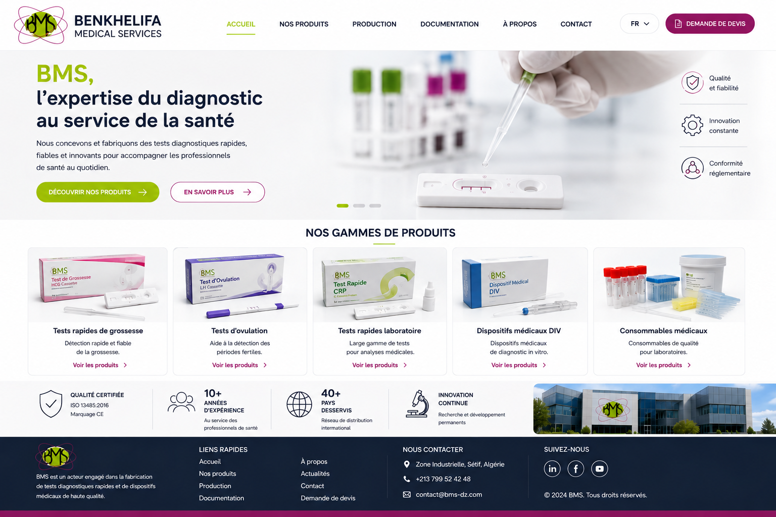 Projet BMS Medical Services